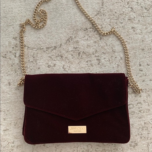 Jimmy Choo Handbags - Jimmy Choo Parfums Velvet Chain Purse